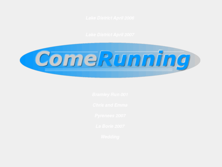 www.comerunning.co.uk