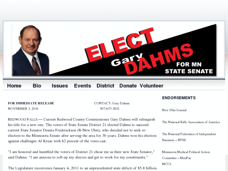 www.dahmsforsenate.com