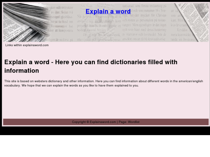 www.explainaword.com