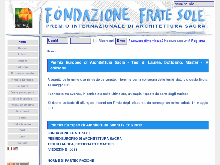 www.fondazionefratesole.org