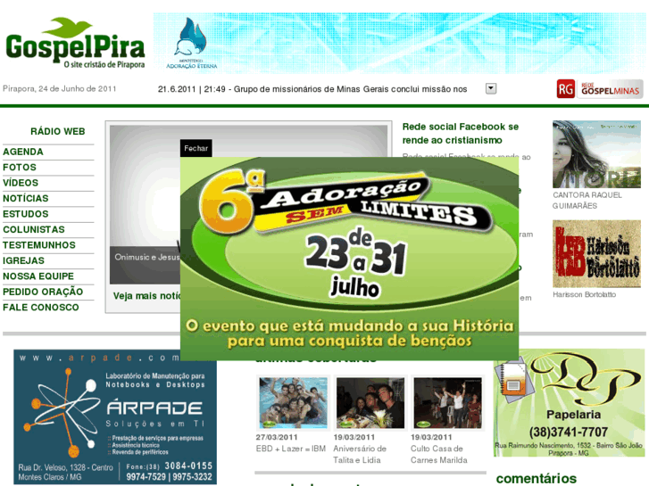 www.gospelpira.com.br