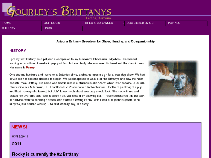 www.gourleysbrittanys.com