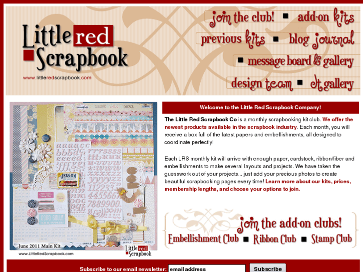 www.littleredscrapbook.com