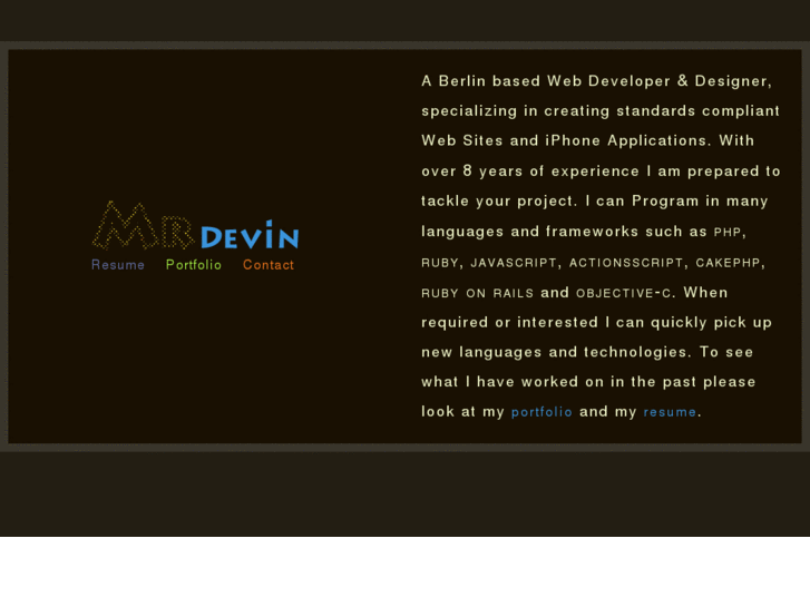 www.mrdevin.com