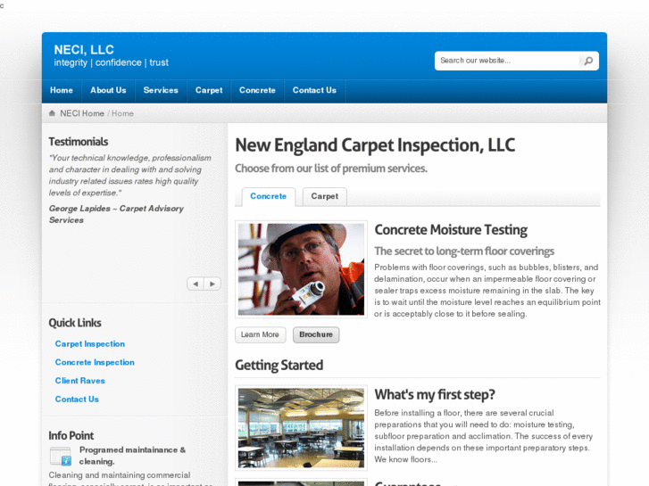 www.newenglandcarpetinspection.com