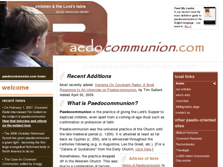 www.paedocommunion.com