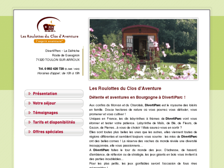 www.roulottes-clos-aventure.com