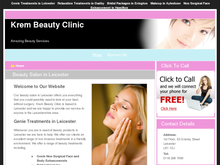 www.beautysalon-leicester.com