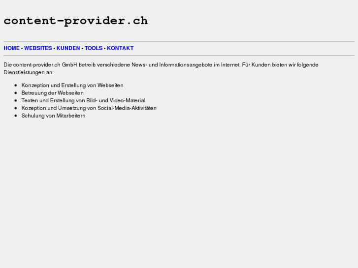 www.content-provider.ch