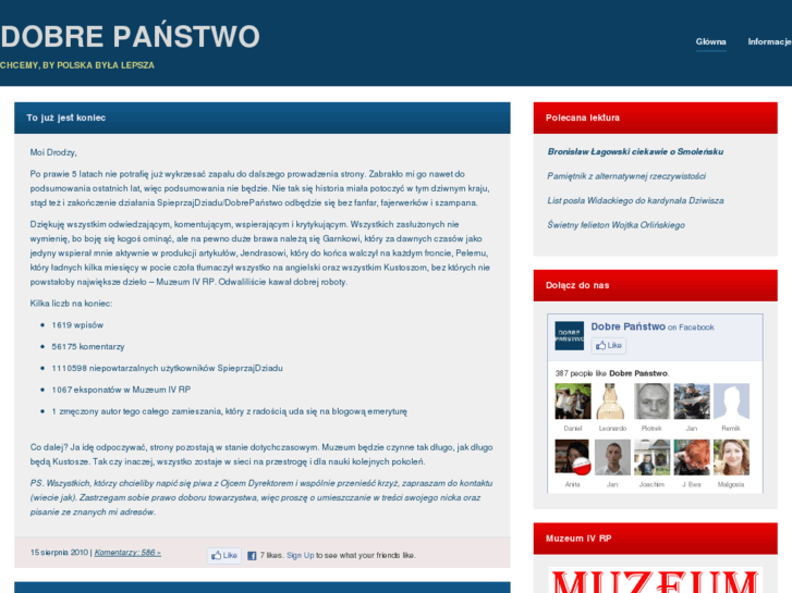 www.dobrepanstwo.pl