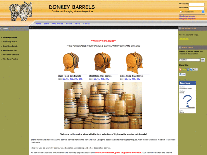 www.donkeybarrels.com