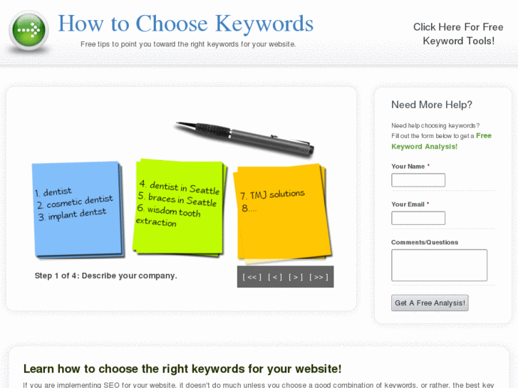 www.howtochoosekeywords.net