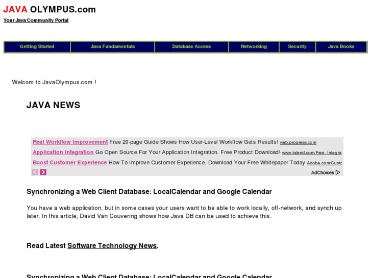 www.javaolympus.com