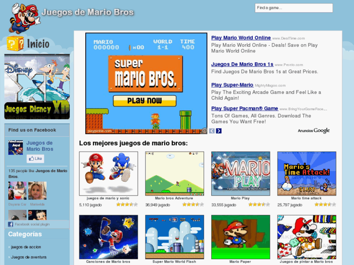 www.juegosmariobros.mx