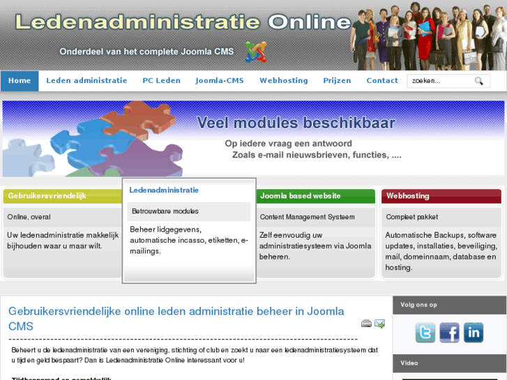 www.ledenadministratieonline.com