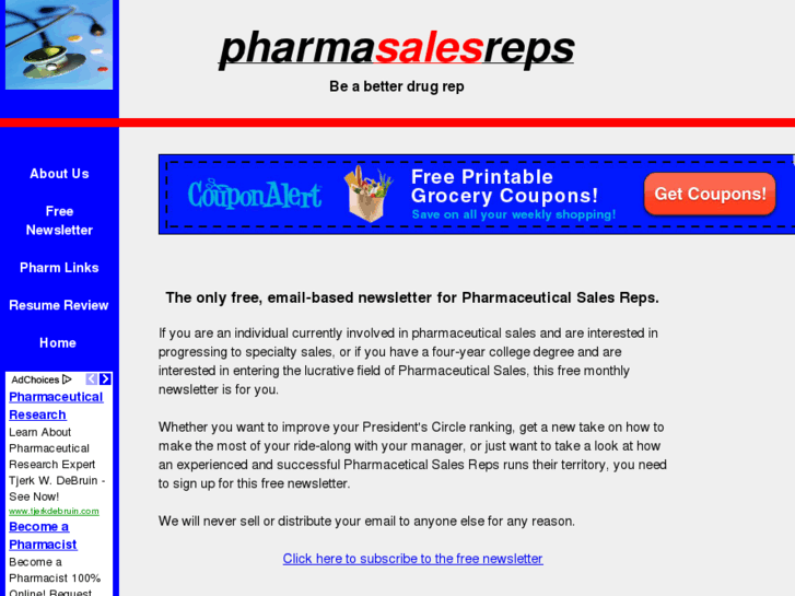 www.pharmasalesreps.com