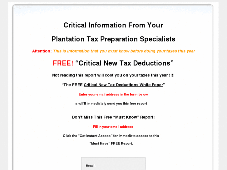 www.plantationtaxpreparation.com