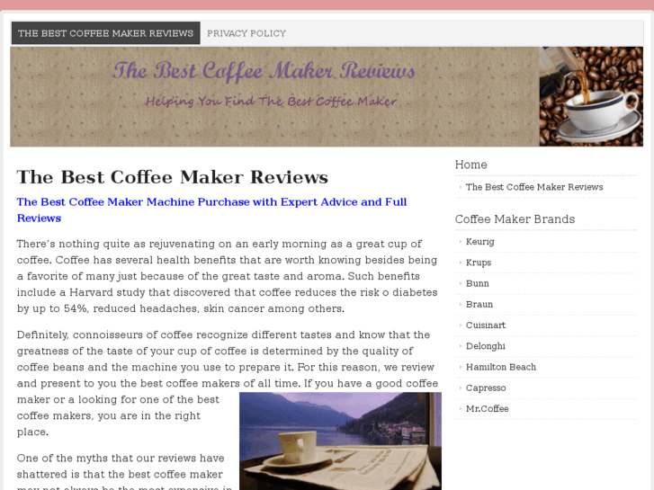 www.thebestcoffeemakerreviews.com