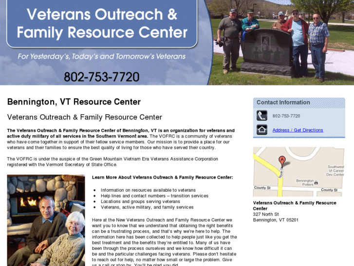 www.veteransresourcecenterofbennington.com