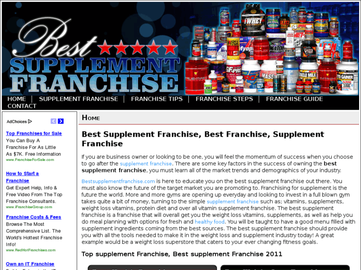 www.bestsupplementfranchise.com