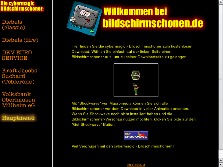 www.bildschirmschonen.de