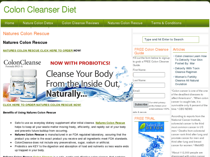 www.coloncleanserdiet.net