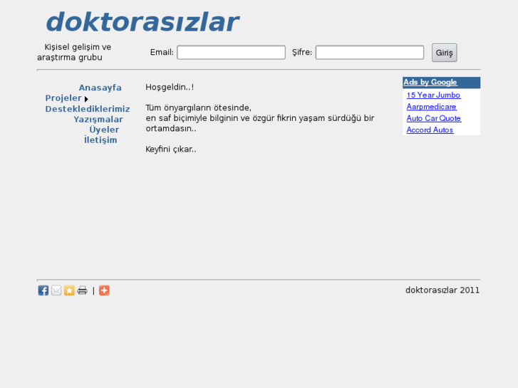 www.doktorasizlar.com