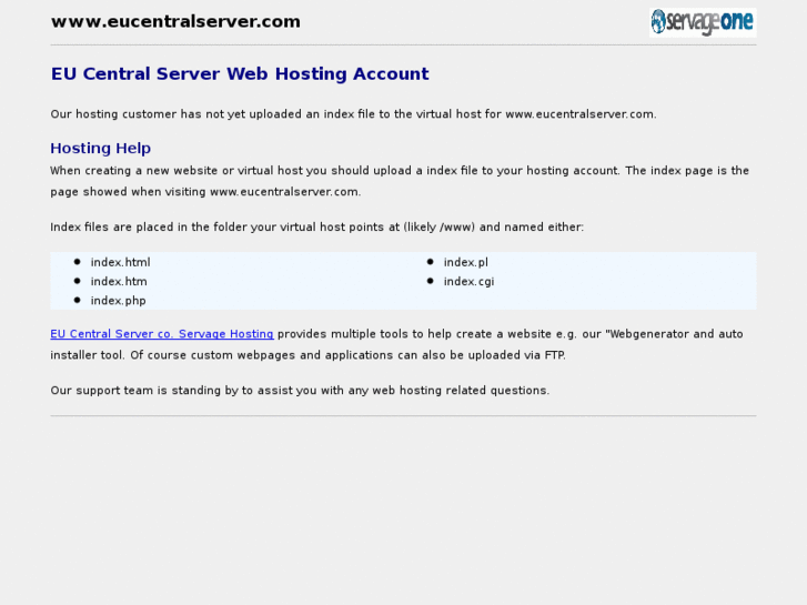 www.eucentralserver.com