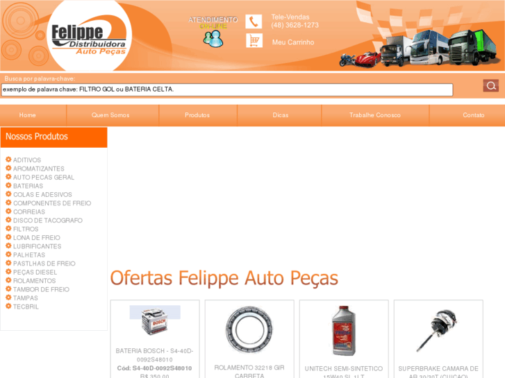 www.felippeautopecas.com