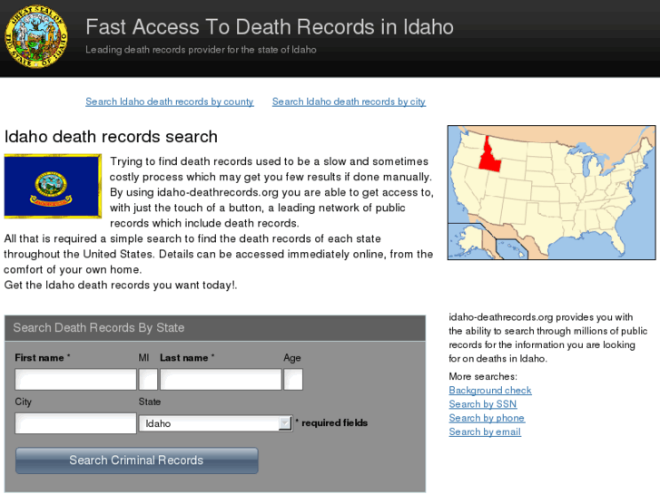 www.idaho-deathrecords.org