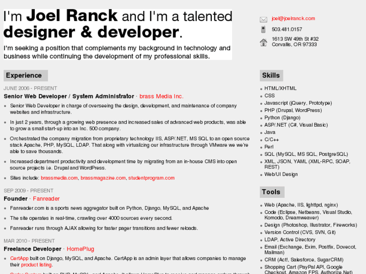 www.joelranck.com