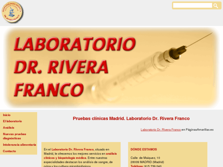 www.laboratoriodoctorrivera.com