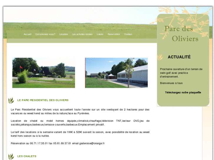 www.leparcdesoliviers.com