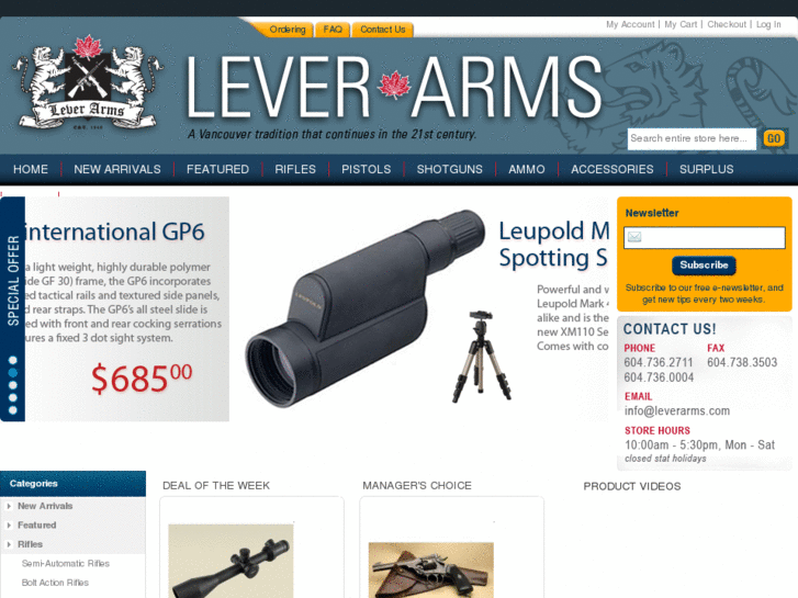 www.leverarms.com