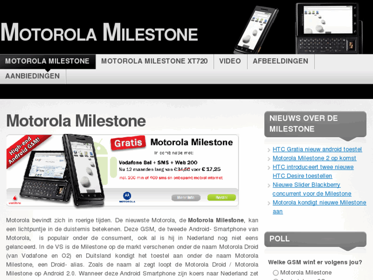 www.motorola-milestone.nl