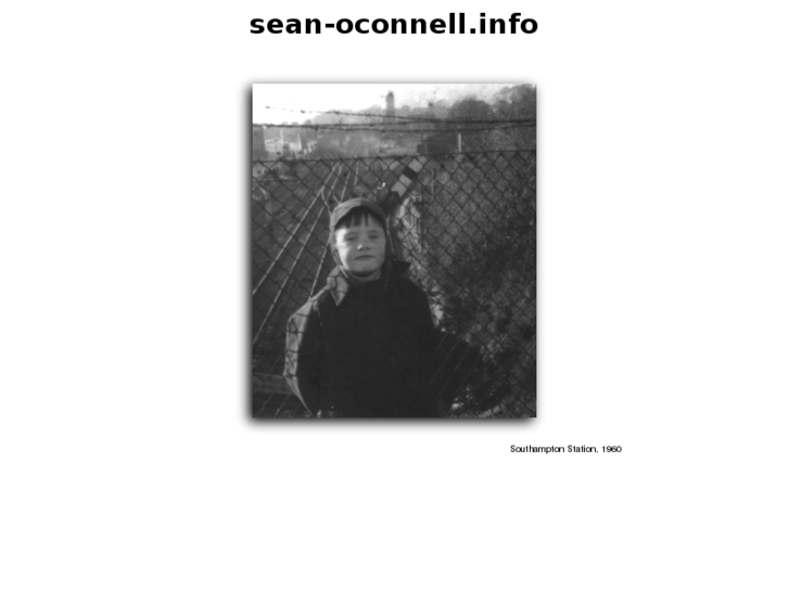 www.sean-oconnell.info