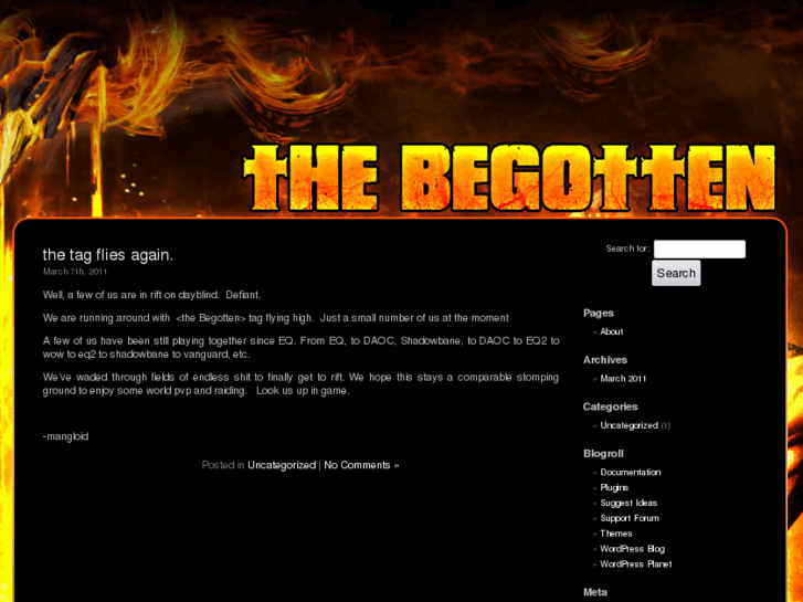 www.thebegotten.com