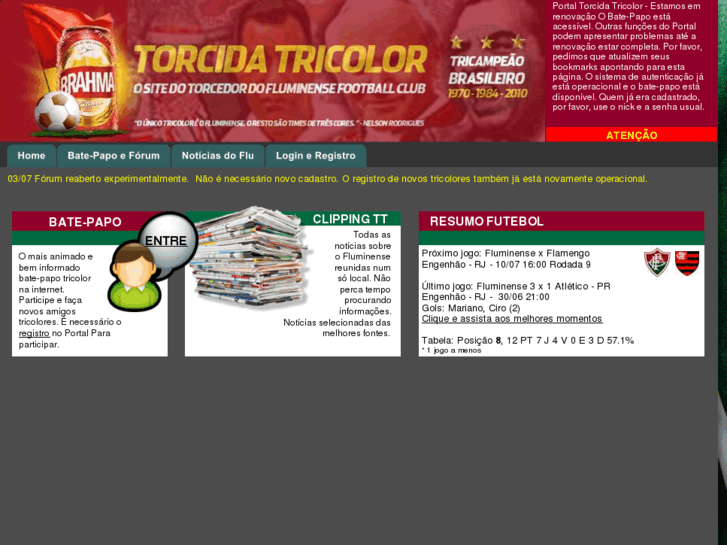 www.torcidatricolor.com.br