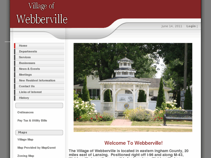 www.villageofwebberville.com