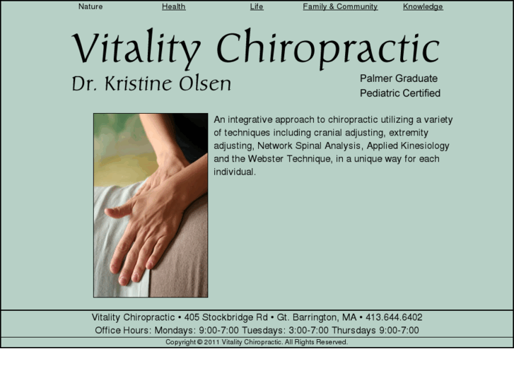 www.vitalitythroughchiropractic.com