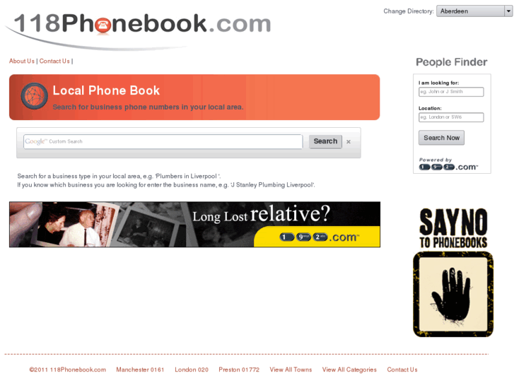 www.118phonebook.com