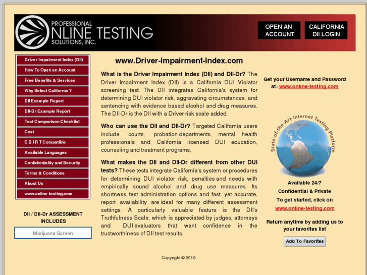 www.driver-impairment-index.com