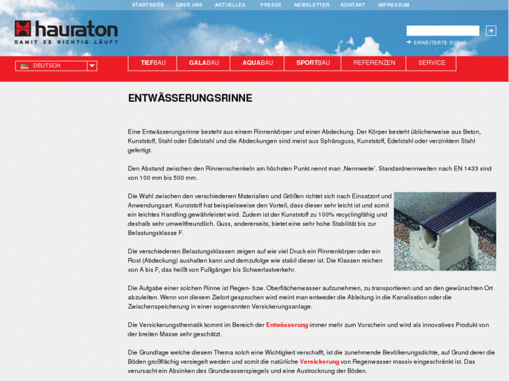 www.entwaesserungsrinne.com