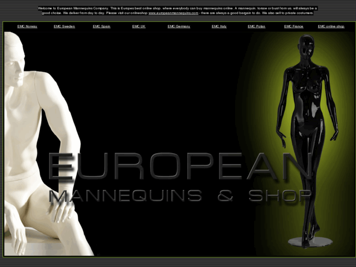 www.europeanmannequins.co.uk