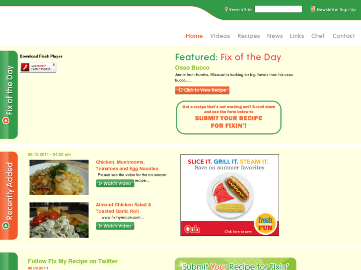 www.fixmyrecipe.biz