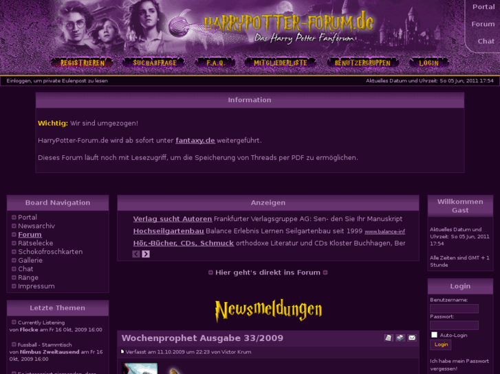 www.harrypotter-forum.de