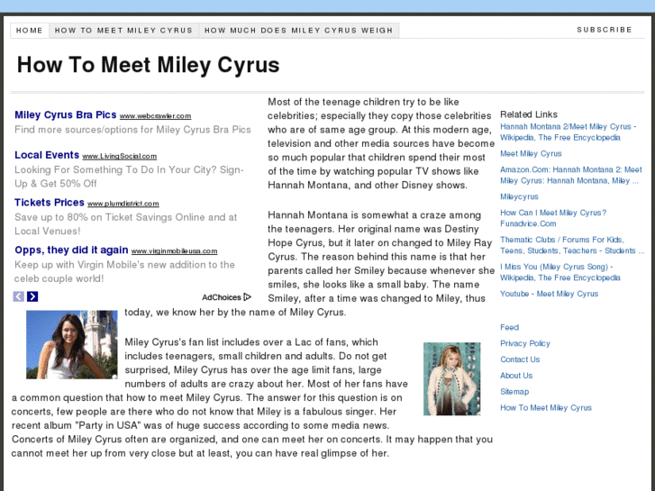 www.howtomeetmileycyrus.com