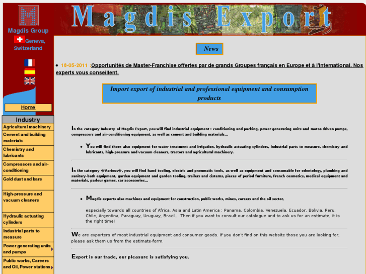 www.magdis-import-export.com