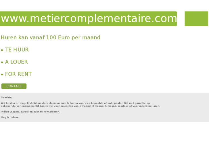 www.metiercomplementaire.com