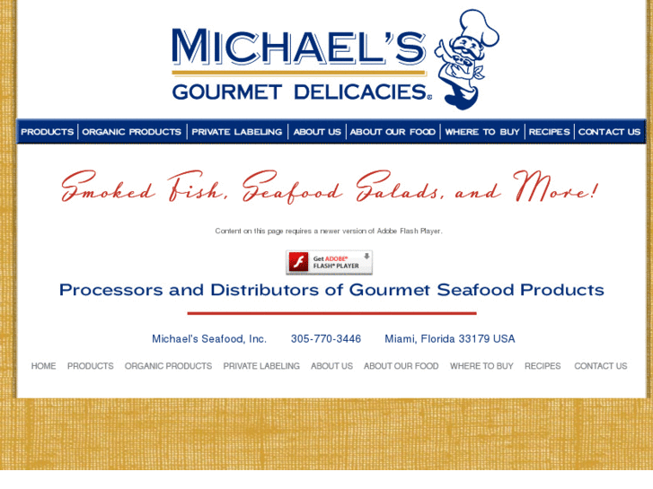 www.michaelsseafoodinc.com